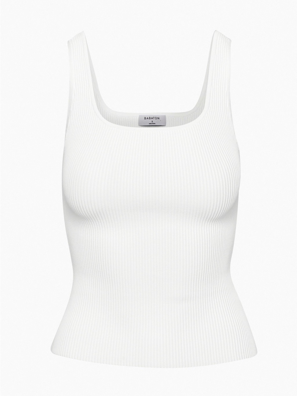 Babaton Sculpt Tank (Hip)- White- Small - NWT